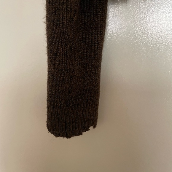 Mango Aranya Scallop Trim Zip Cardigan - Picture 7 of 11